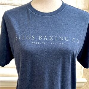 Silos Baking CO Charcoal T-Shirt Medium